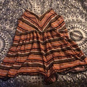 Orange Dress/ romper